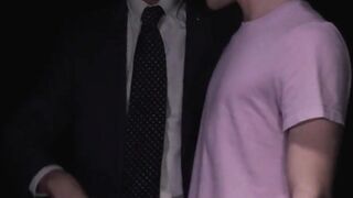 Jonah Wheeler oils the boy's tight hole before thrusting his dick inside deeply and h