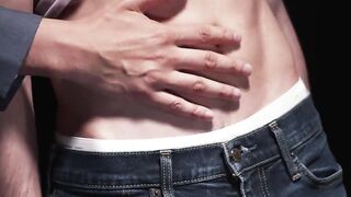 Jonah Wheeler oils the boy's tight hole before thrusting his dick inside deeply and h