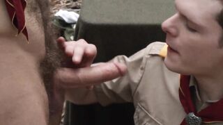 Tucker Barett's only thought was to shove his rock-hard dick into the white twink's h
