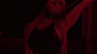 Gothic Latex Whore Explores her Asshole