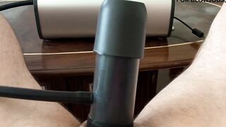 Julia Softdom - I Use the VacuGlide and it made my cock CUM LIKE A FOUNTAIN