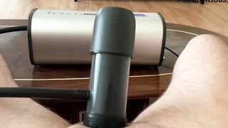 Julia Softdom - I Use the VacuGlide and it made my cock CUM LIKE A FOUNTAIN