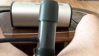 Julia Softdom - I Use the VacuGlide and it made my cock CUM LIKE A FOUNTAIN