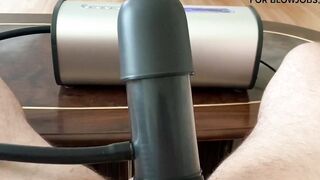 Julia Softdom - I Use the VacuGlide and it made my cock CUM LIKE A FOUNTAIN