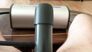 Julia Softdom - I Use the VacuGlide and it made my cock CUM LIKE A FOUNTAIN