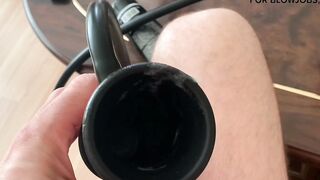 Julia Softdom - I Use the VacuGlide and it made my cock CUM LIKE A FOUNTAIN