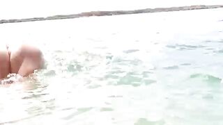 Big Booty Oiled Swimsuit Teen Risky Publ