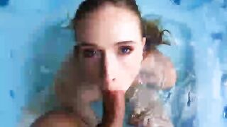 Hot Tub POV Fucking Plugged with FREUTOY
