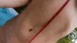 Hot Tub POV Fucking Plugged with FREUTOY