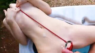 Hot Tub POV Fucking Plugged with FREUTOY