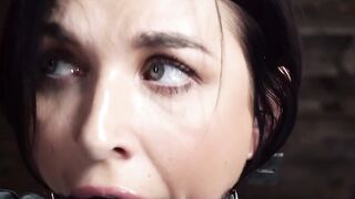 Babe tormented in a nightmare