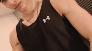 Muscles and dick flexing by hot boy EastBoys