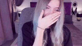 Blonde amateur Ukrainian teen SimaDark on webcam
