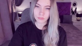 Blonde amateur Ukrainian teen SimaDark on webcam