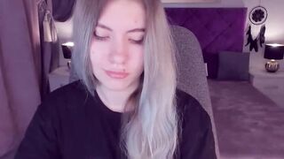 Blonde amateur Ukrainian teen SimaDark on webcam