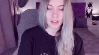 Blonde amateur Ukrainian teen SimaDark on webcam