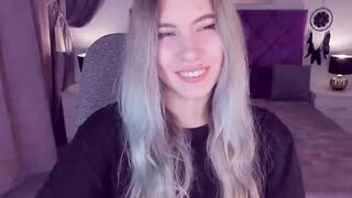 Blonde amateur Ukrainian teen SimaDark on webcam