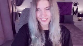 Blonde amateur Ukrainian teen SimaDark on webcam