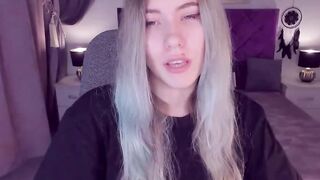 Blonde amateur Ukrainian teen SimaDark on webcam
