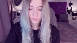 Blonde amateur Ukrainian teen SimaDark on webcam