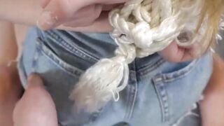 I Tied up Stepsister with Big Tits and Creampie her Ass