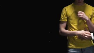 The virgin boy Tyler Tanner got rammed deeply by a dildo before being pounded hard by