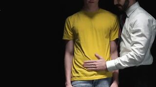 The virgin boy Tyler Tanner got rammed deeply by a dildo before being pounded hard by