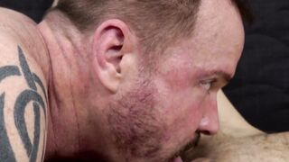 Jason Sparks is met with an irresistible sight that beckons his tongue to a deeper ex