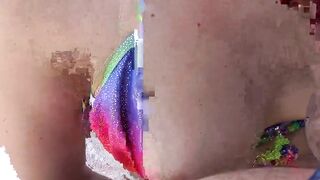 All in one cum shower with Cum Slut Lilly