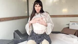 Weak Slut Fucks Hot Mover