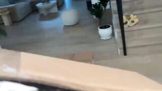 Weak Slut Fucks Hot Mover