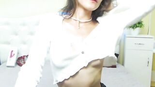 Beautiful amateur Swiss woman poses