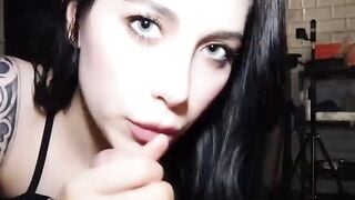 GENTLE BLOWJOB TURNS ONTO THROAT FUCK AND ANAL CREAMPIE