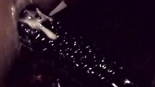 Muscular stud fist fucks himself and masturbates for cum