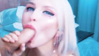 Sexy Blonde Has Fun with Her Boyfriend's Dick