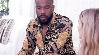 Milf meets new neighbors big black cock with lust