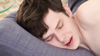 Stepfather Joel Someone silenced Dakota Lovell by shoving his huge cock into his mout