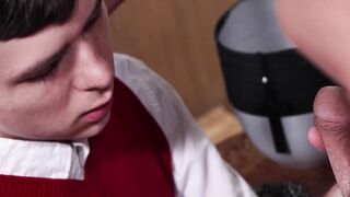 My immoral sins get cleaned from through priest Jonah Wheelers blessed cum