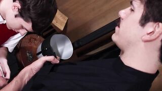 My immoral sins get cleaned from through priest Jonah Wheelers blessed cum