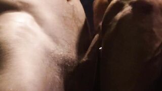 Tom Bentley and Jax Thirio make out eagerly and mutter lustfully to each other while