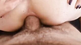 Nervous first Time Anal Creampie I Final