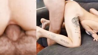 Nervous first Time Anal Creampie I Final