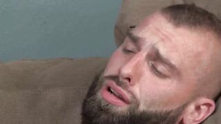 Seductive stepson Taylor Reign is thirsty for my attention so I shower him my cum