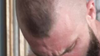 Seductive stepson Taylor Reign is thirsty for my attention so I shower him my cum