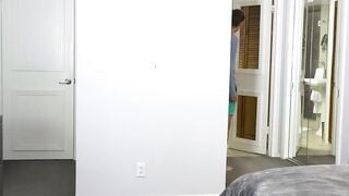 Joining my stepdad Kristofer Weston in the shower so I can suck his meat
