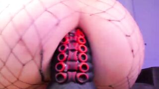 TEEN ANAL FUCK WITH a DILDO AFTER a NIGH