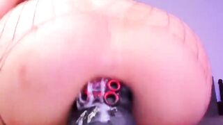 TEEN ANAL FUCK WITH a DILDO AFTER a NIGH