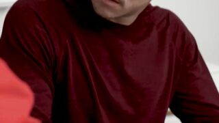 Twink Justin Stones slim body experienced rimming and cocksucking
