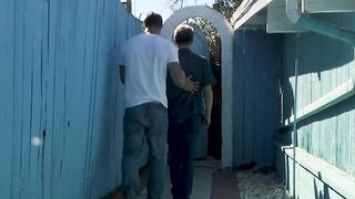 My horny stepbro Zane WIlliams takes me to the woods and fucked me