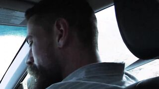 Athletic dude Josh Hunter experienced mustached Max Ferros deep thrusting